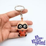 Porte-clés-Jack-Jack-Parr-Les-Indestructibles-Disneyland-Paris-Disney-figurine-plastique-rouge (1)