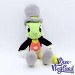Peluche-Jiminy-Cricket-Pinocchio-Euro-Disney-Disneyland-criquet-vert-parapluie-vintage-28-cm (2)