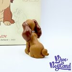 Livre-Figurines-de-collection-Lady-Disney-Hachette-19-Encyclopédie-résine-La-Belle-et-le-Clochard (1)