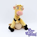 Peluche-Grace-La-Ferme-se-Rebelle-Disneyland-Paris-Disney-vache-jaune-20-cm (5)