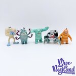 Figurines-Monstres-et-Compagnie-Playset-Disney-Hasbro-2001-Ensemble-de-jeu (2)