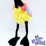 Peluche-Kevin-oiseau-La-Haut-Disney-Store-multicolore-18-cm (5)