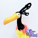 Peluche-Kevin-oiseau-La-Haut-Disney-Store-multicolore-18-cm (6)