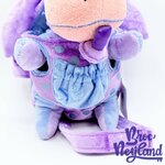 Peluche-Bourriquet-sac-à-dos-Disneyland-Paris-Disney-Winnie-ourson-âne-bleu-tétine-26-cm (2)