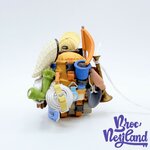 Figurine-Russel-Là-Haut-Disney-Bully-Scout-Explorateur-jaune-7-cm (2)