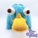 Coussin-perry-Ornithorynque-Disney-Parks-2015-Phinéas-et-Ferb-peluche-oreiller-pliable-canard-bleu (4)