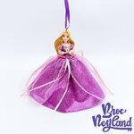 Ornement-Noël-Raiponce-Disney-Parks-2022-Disneyland-princesse-robe-tissu-boule-suspension (3)
