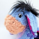 Peluche-Bourriquet-poils-longs-Disneyland-Paris-Disney-Winnie-ourson-âne-bleu-32-cm (2)