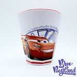 Gobelet-Flash-McQueen-Cars-Disneyland-Paris-Disney-verre-plastique-blanc-voiture-rouge (4)