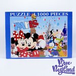 Puzzle-1000-Pièces-Mickey-et-ses-amis-Disneyland-Paris-Disney-Clementoni-Tour-Eiffel-Château (2)