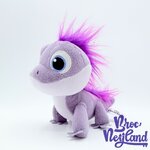 Peluche-Bruni-salamandre-La-Reine-des-Neiges-Disney-Brand-Loyalty-lézard-violet-18-cm (4)