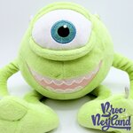 Peluche-Bob-Razowski-Disney-Store-Exclusive-Monstres-et-Cie-vert-oeil-écusson-35-cm (2)