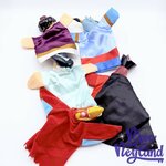 Marionnettes-Aladdin-Disney-main-vintage-Iago-Jafar-Génie-Jasmine (4)