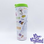 Thermos-Ratatouille-ville-Paris-Disneyland-mug-voyage-Disney-blanc-vert-château (2)
