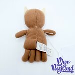 Peluche-Little-Mikey-Monstres-et-Cie-Disney-Hasbro-2001-doudou-marron-Bob-Razowski-16-cm (2)