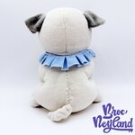 Peluche-Percy-chien-Pocahontas-Disney-Mattel-1995-blanc-sonore-vintage-26-cm (1)