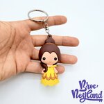 Porte-clés-Belle-La-Belle-et-la-Bête-Disneyland-Paris-Disney-figurine-plastique-princesse (2)