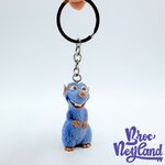 Porte-clés-Rémy-Ratatouille-Disneyland-Paris-Disney-rat-bleu-7-cm (2)