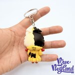 Porte-clés-Cruella-Enfer-Les-101-Dalmatiens-Disneyland-Disney-figurine-plastique-villain (2)