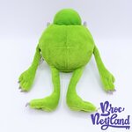 Peluche-Bob-Razowski-Monstres-Academy-Disneyland-Paris-Disney-vert-oeil-casquette-OK-24-cm (2)