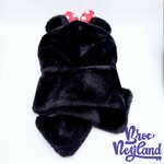 Bonnet-Cagoule-Minnie-Mouse-Dsneyland-Disney-chapeau-capuche-écharpe-intégrée-2-en-1-noir (1)