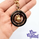 Porte-clés-Mickey-Mouse-disneyland-Resort-Paris-tourne-métal-noir (3)