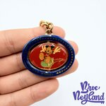 Porte-clés-Mickey-Mouse-Parc-Disneyland-Resort-Paris-tourne-métal-bleu-rouge (1)