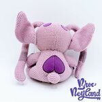 Peluche-Angel-crochet-Disneyland-Resort-Paris-Disney-Lilo-et-Stitch-monstre-rose-maille-18-cm (1)