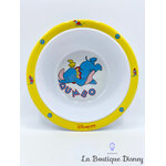 assiette-creuse-dumbo-disneyland-paris-disney-trudeau-plastique-éléphant-jaune-2
