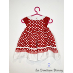 robe-minnie-mouse-disneyland-paris-disney-taille-12-mois-coton-rouge-blanc-pois-3