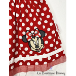 Robe Minnie Mouse Disneyland Paris Disney taille 12 mois rouge pois blanc