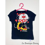 tee-shirt-minnie-mouse-corps-coeur-disneyland-paris-disney-taille-4-ans-noir-rouge-0