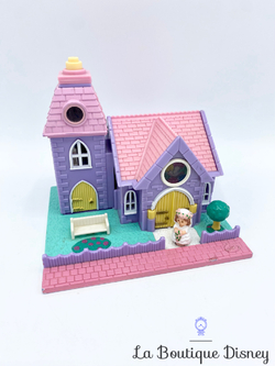 Polly Pocket Bluebird 1996 Snow Mountain Vacances à la neige valise violet  - Autres licences/Polly Pocket - La Boutique Disney