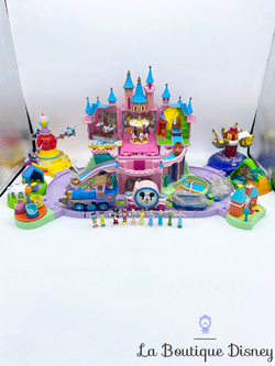 Polly Pocket Le château de la Belle et la Bête Disney Princess Hasbro 2002  Glowing Mirror Castle - Autres licences/Polly Pocket - La Boutique Disney