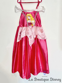Déguisement Princesses Belle Cendrillon Mérida Tiana Disneyland Paris  Disney taille 8 ans robe rose chemise de nuit - Déguisements/Taille 7 à 10  ans - La Boutique Disney