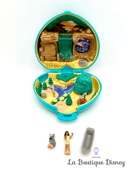 Polly Pocket Le château de la Belle et la Bête Disney Princess Hasbro 2002  Glowing Mirror Castle - Autres licences/Polly Pocket - La Boutique Disney