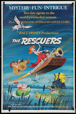the-rescuers-vintage-movie-poster-original-1-sheet-27x41
