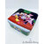 BOITE-métal-mickey-minnie-danse-musique-disney-zd-trading-vert-rouge-piste-gateaux-biscuits-4