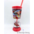 gobelet-paille-cars-2-disneyland-disney-verre-plastique-figurine-rouge-4