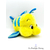 peluche-polochon-poisson-la-petite-sirene-disney-vintage-jaune-bleu-0