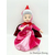 peluche-flora-fée-rouge-rose-la-belle-au-bois-dormant-disney-store-écusson-2