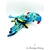 Peluche Banshee Avatar La voie de l'eau Disney Store 2023 oiseau dragon bleu
