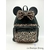Sac à dos Loungefly Minnie Mouse Bell of the Ball Bronze Disney Parks 2019 sequins noir