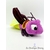 Peluche Flambeau Disney Clochette et la Pierre de Lune luciole violet lumineuse 30 cm