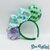 Serre-tête-Oreilles-Minnie-Ariel-La-Petite-Sirène-Disney-Parks-2024-ears-Disneyland-sequins-coquillage-vert (4)