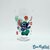 Verre-Amora-Lilo-et-Stitch-Hula-Disney-moutarde