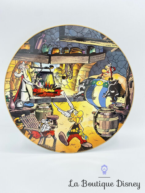 Lot De 8 Assiettes En Carton Astérix 23 Cm - Sans Plastique, Licence Officielle - Pour Anniversaire, Fête Thématique Gauloise