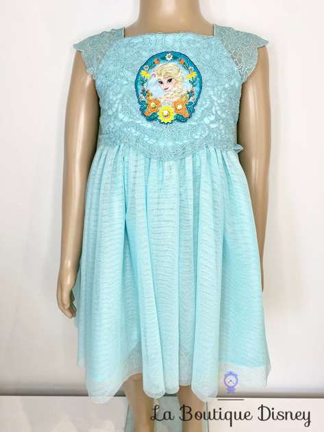 Déguisement Elsa La reine des neiges Une fête givrée Disney Rubies taille  3-4 ans robe vert fleurs - Déguisements/Taille 0 à 3 ans - La Boutique  Disney