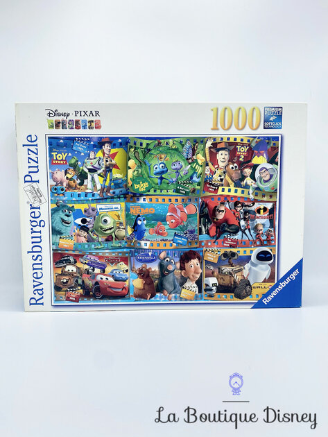 Puzzle 1000 pièces Disney Pixar Movies Affiches films Ravensburger ...