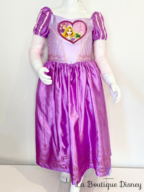 Disney-Déguisement Raiponce classique avec acc dans une boîte Taille M,  Filles, 630090-M, violet, M